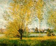 Claude Monet Willows at Vetheuil USA oil painting artist